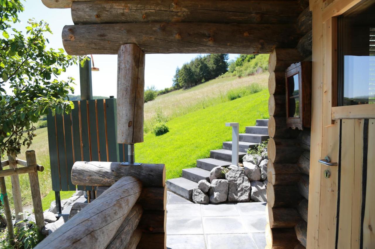 Ferienhaus Zur Burg Olbruck Hain  エクステリア 写真