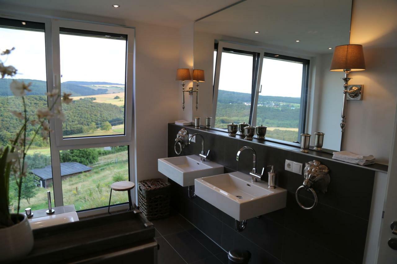 Ferienhaus Zur Burg Olbruck Hain  エクステリア 写真